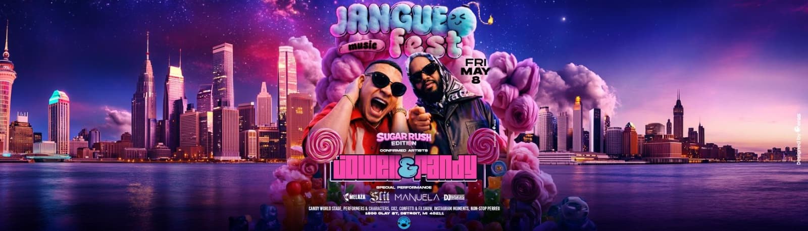 Jangueo Music Fest Ft Jowell & Randy en Detroit